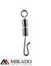 Вертлюг двойной роликовый с быстросъемом Mikado SURFCAST № 12 (упак.= 6 шт.)