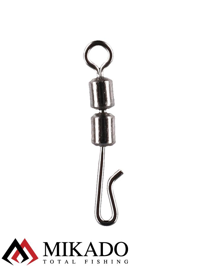 Вертлюг двойной роликовый с быстросъемом Mikado SURFCAST № 12 (упак.= 6 шт.)