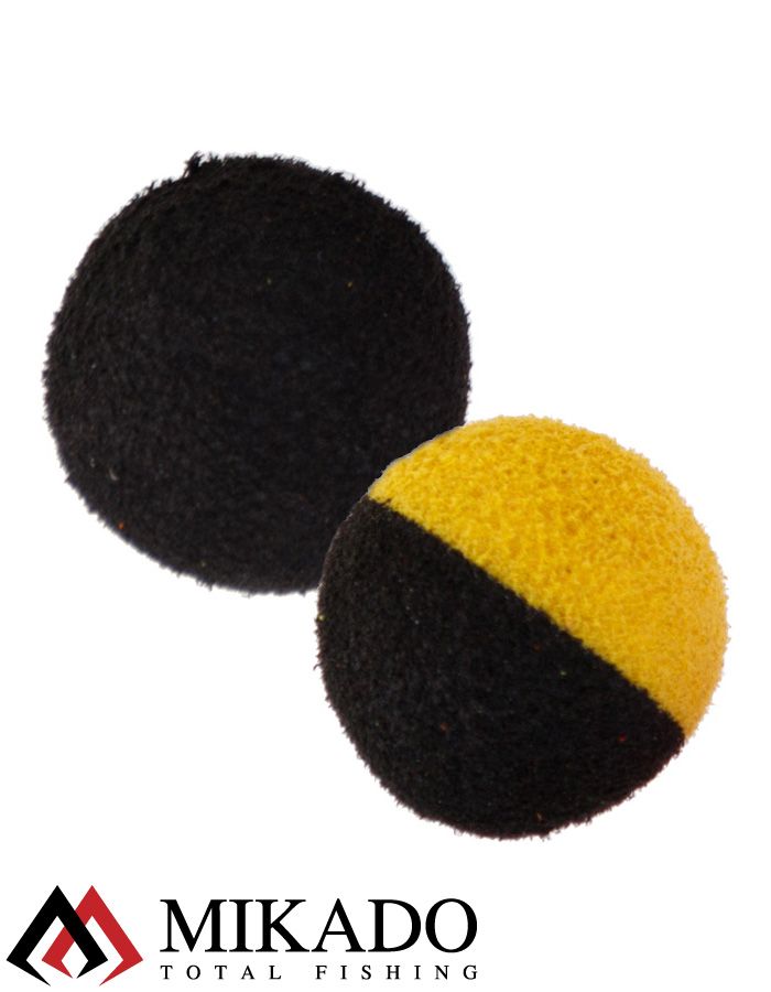 Искуственная насадка Mikado ZIG RIG - POP UP пеноплен с пропиткой, плавающ.(8 шт.) MIX