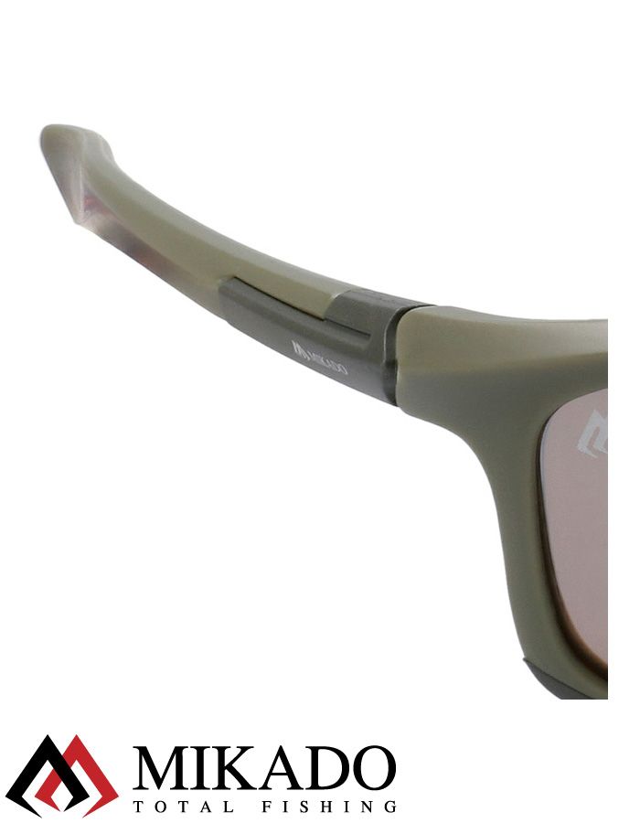 Очки поляризационные Mikado (коричневые с зеркальным эффектом) AMO-7871-BR