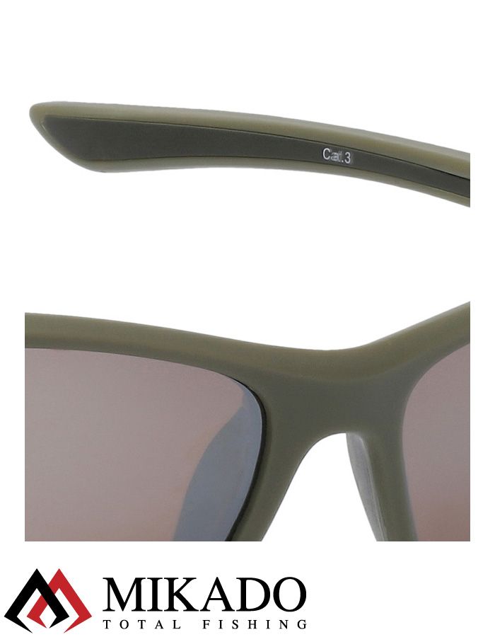 Очки поляризационные Mikado (коричневые с зеркальным эффектом) AMO-7871-BR
