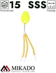 Стопоры силиконовые Mikado AMR7043 SSS ( 15 шт.)