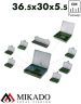 Набор рыболовных коробок Mikado CA001-SET (36.5 х 30 х 5.5 см.)