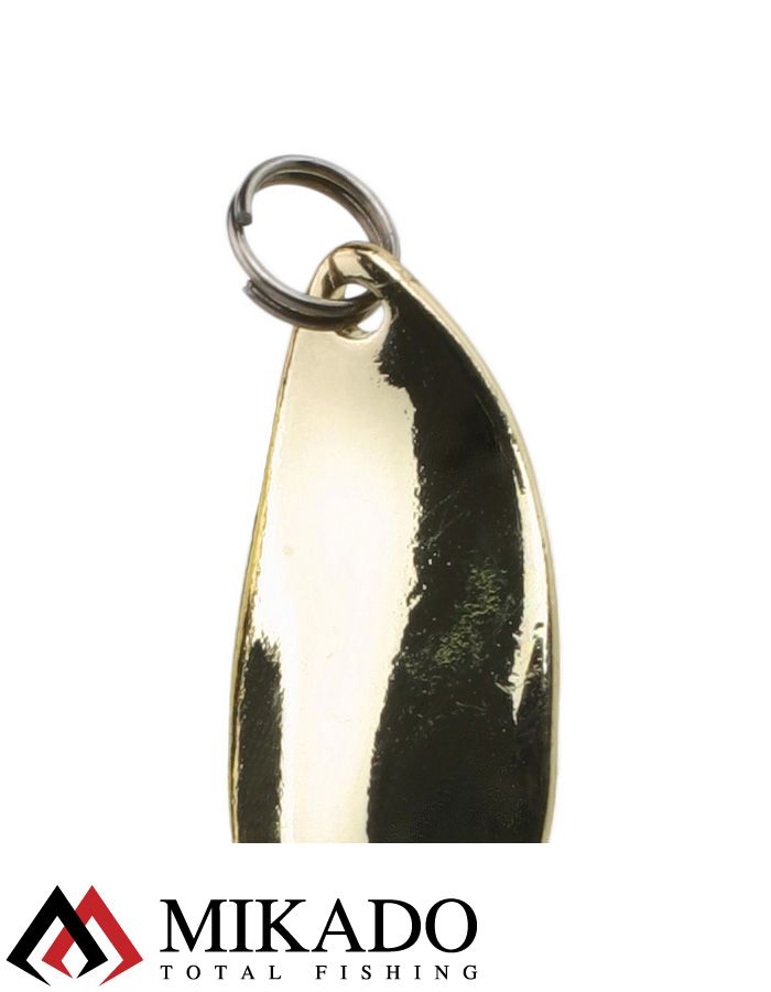 Блесна колеблющаяся Mikado TROUT CAMPIONE MINI 1.4 г., 2.2 см., золото-золото