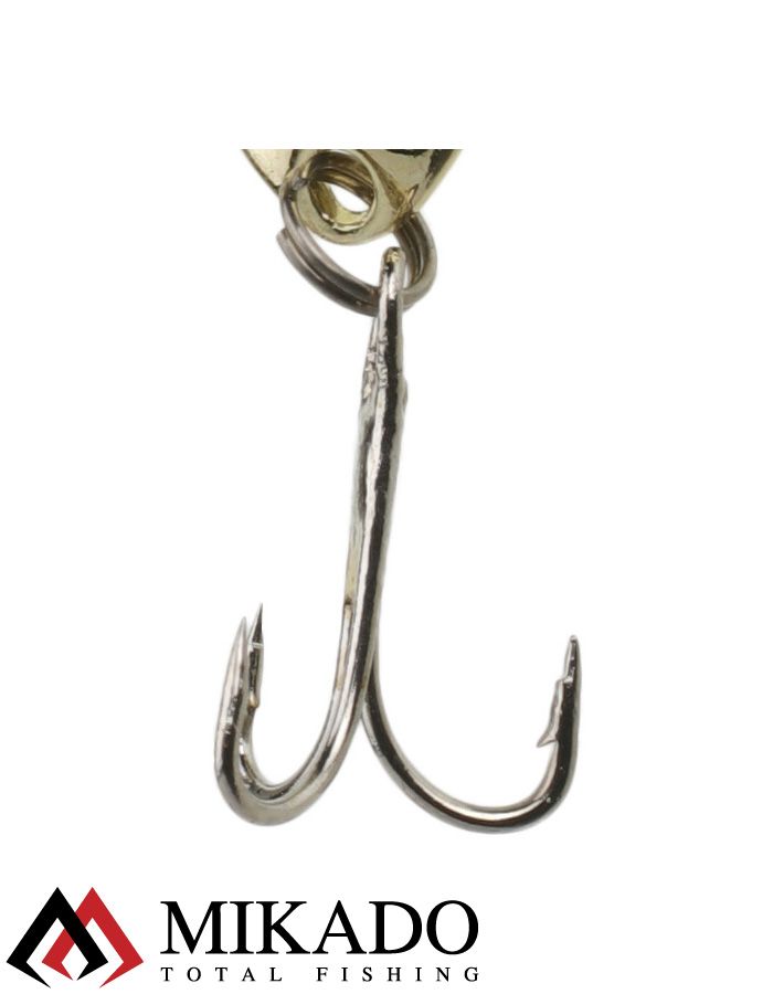 Блесна колеблющаяся Mikado TROUT CAMPIONE MINI 1.4 г., 2.2 см., золото-золото