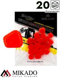Кукуруза Mikado-Territory Carp тонущая красная (1уп.- 20шт., 18гр.)