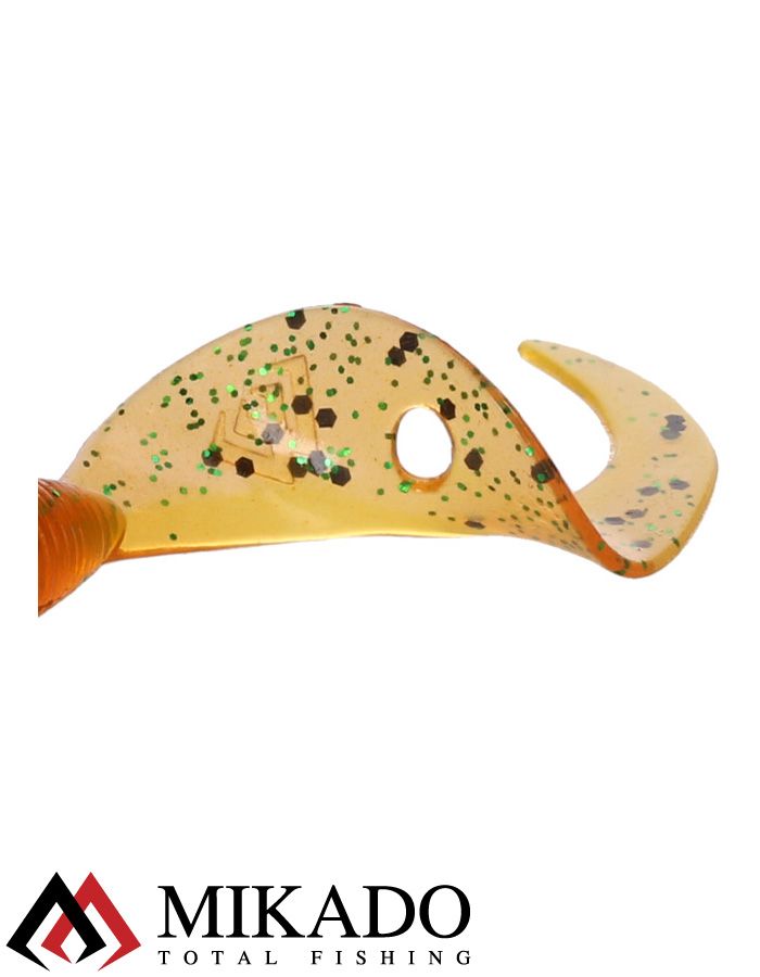 Твистер Mikado TWISTER 51 мм., 1.5 г. ORANGE PEPPER (8 шт.)