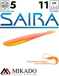Приманка слаг Mikado SAIRA 11 см., 9.5 г., 352 (5 шт.)
