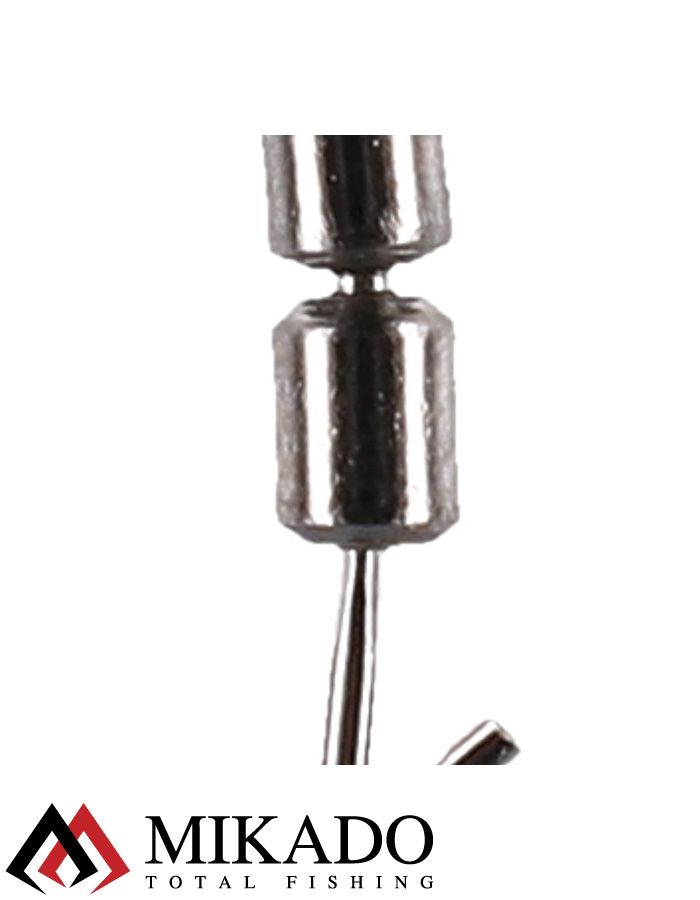 Вертлюг двойной роликовый с быстросъемом Mikado SURFCAST № 8 (упак.= 6 шт.)