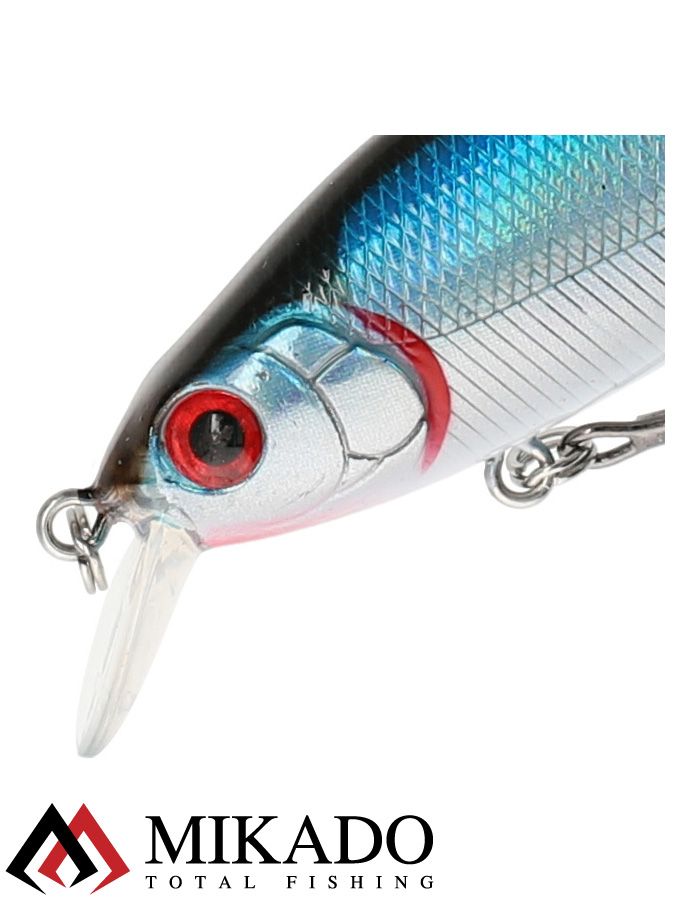 Воблер Mikado LIGHTNING 7 см./NATURAL BROWN BACK - нейтральный, medium (8,3г /до 0,8м)