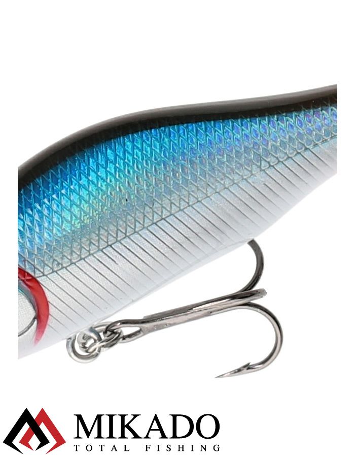 Воблер Mikado LIGHTNING 7 см./NATURAL BROWN BACK - нейтральный, medium (8,3г /до 0,8м)