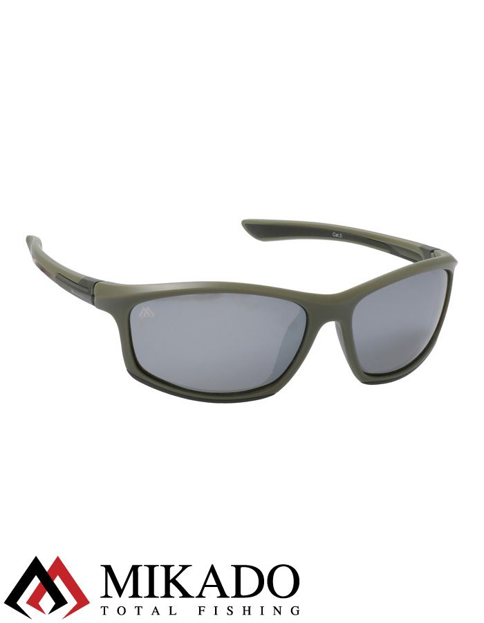 Очки поляризационные Mikado (серые с зеркальным эффектом) AMO-7871-GY