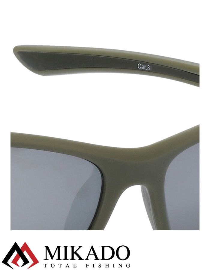 Очки поляризационные Mikado (серые с зеркальным эффектом) AMO-7871-GY