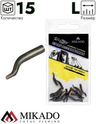 Насадка-позиционер для крючка Mikado AMC-11681N-07L (тёмно-зелёный) ( 15 шт.)