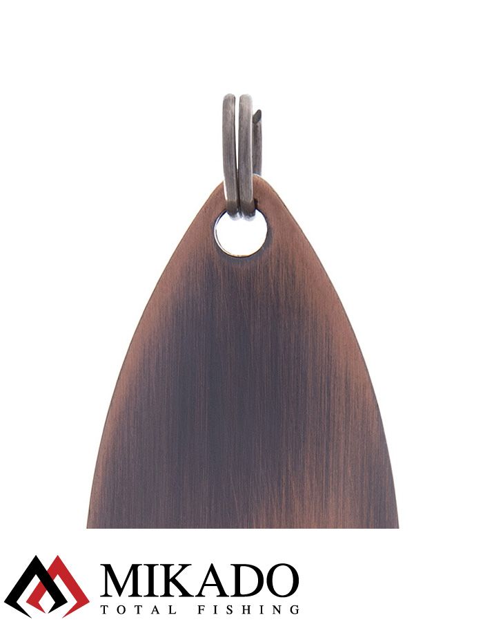 Блесна колеблющаяся Mikado ROACH №2, 10 г., 5.1 см., состаренная медь