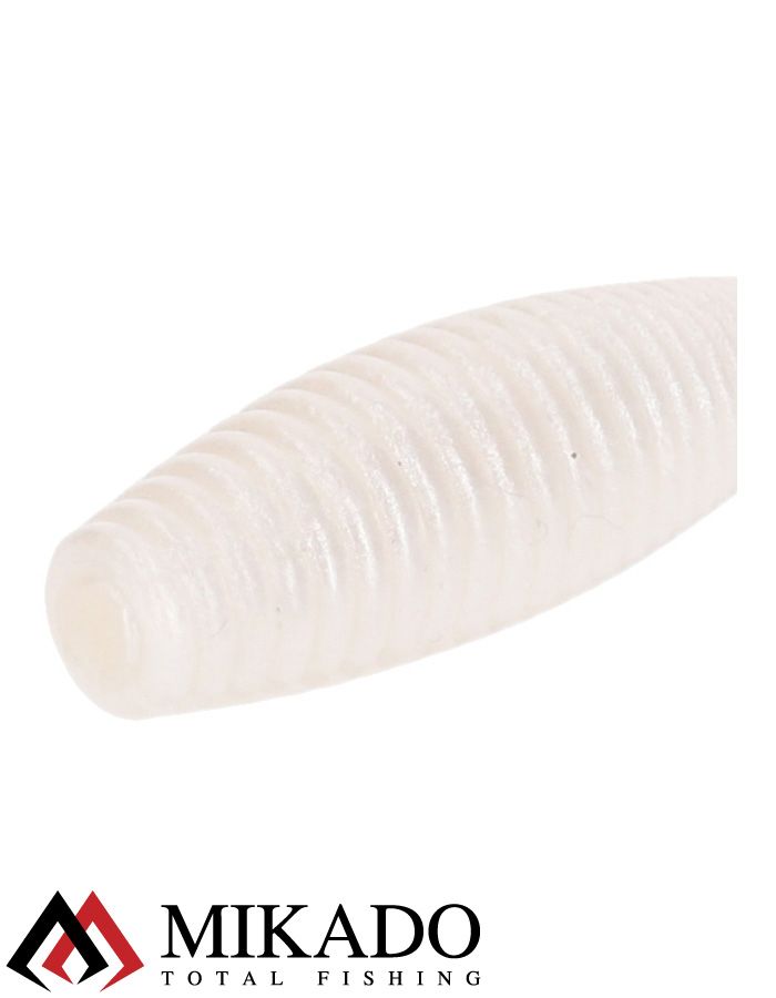 Твистер Mikado TWISTER 51 мм., 1.5 г. PEARL (8 шт.)