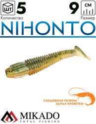 Виброхвост Mikado NIHONTO 9 см., 8 г., 347 (5 шт.)