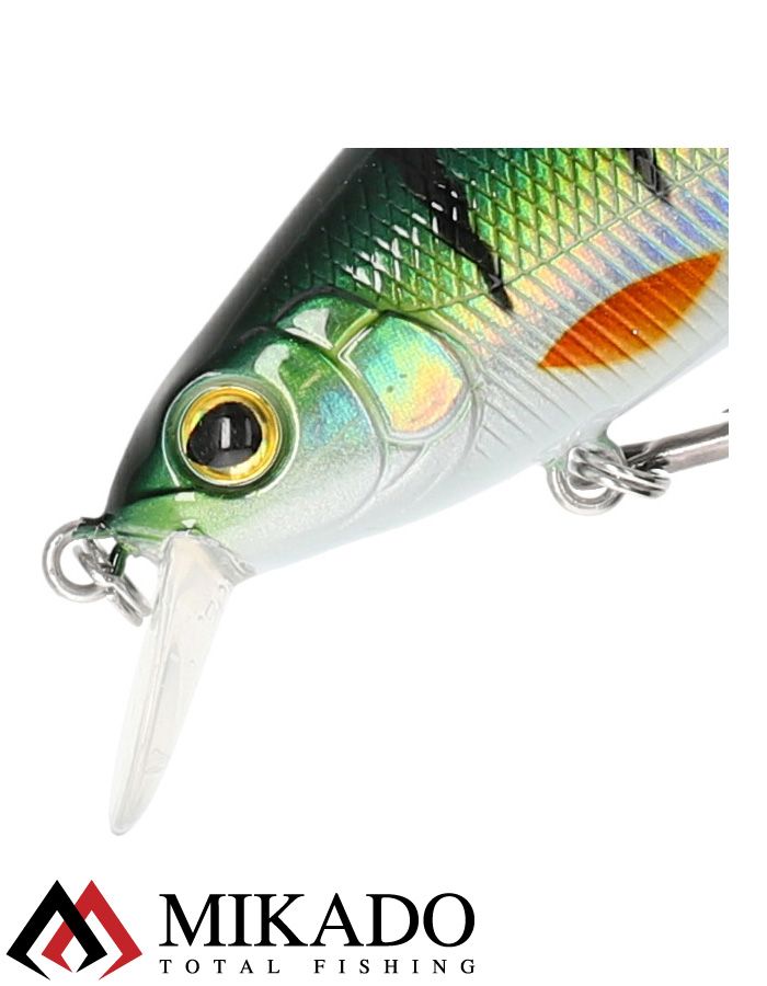 Воблер Mikado LIGHTNING 7 см./NATURAL PERCH - нейтральный, medium (8,3г /до 0,8м)