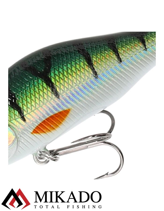 Воблер Mikado LIGHTNING 7 см./NATURAL PERCH - нейтральный, medium (8,3г /до 0,8м)