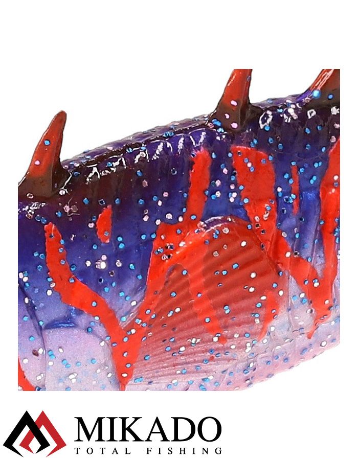 Виброхвост Mikado REAL FISH колюшка 5см., MIX (5шт.)