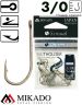 Крючки Mikado SENSUAL - BAITHOLDER № 3/0 BROWN (с ушком) ( 10 шт.)