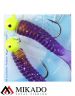 Морская оснастка Mikado PILK TWIST JIGHEAD RIG 7.5 см, 6 г. (2шт.) VIOLET