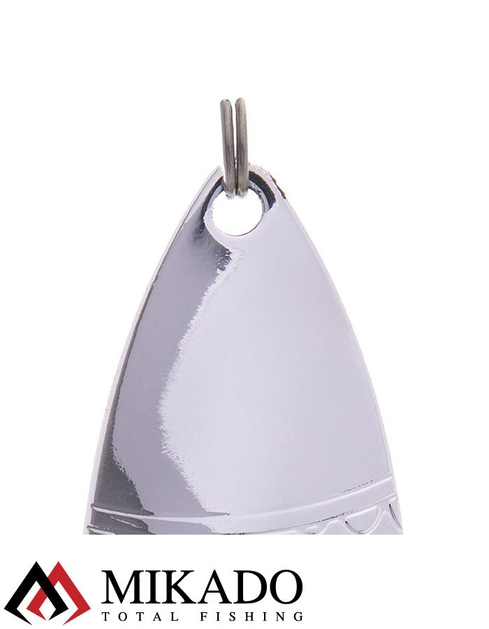 Блесна колеблющаяся Mikado ROACH №2, 10 г., 5.1 см., состаренное серебро