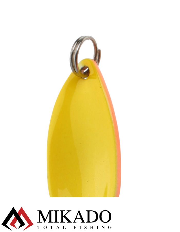 Блесна колеблющаяся Mikado TROUT CAMPIONE MINI 1.4 г., 2.2 см., оранжевый-желтый