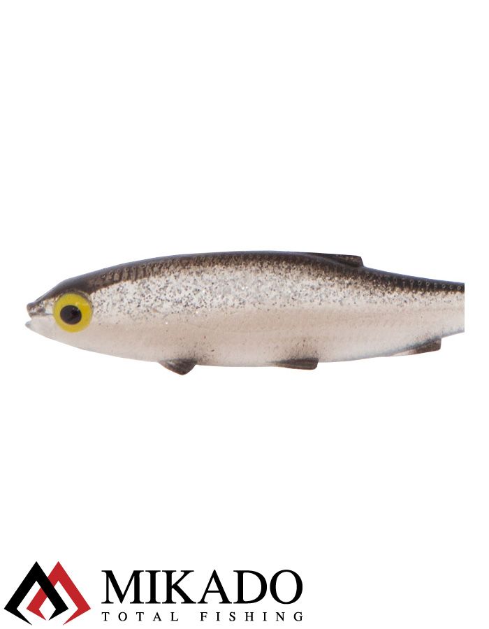 Виброхвост Mikado REAL FISH 7 см., 2.5 г., MIX (7 шт.)