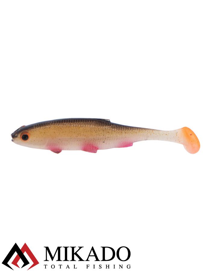 Виброхвост Mikado REAL FISH 7 см., 2.5 г., MIX (7 шт.)