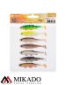 Виброхвост Mikado REAL FISH 7 см., 2.5 г., MIX (7 шт.)
