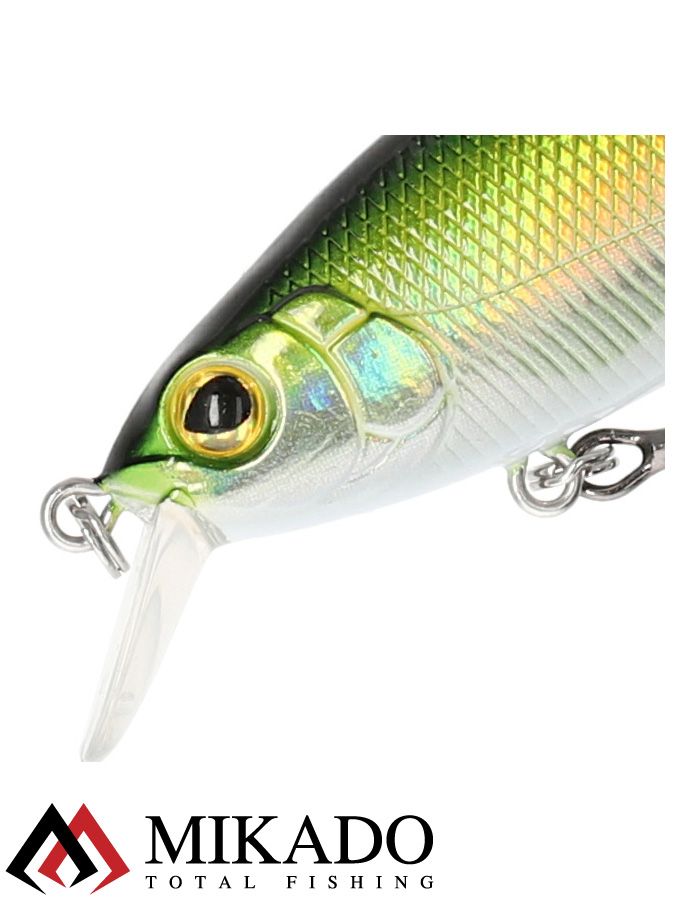 Воблер Mikado LIGHTNING 7 см./OLIVE BLEAK - нейтральный, medium (8,3г /до 0,8м)