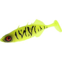 Виброхвост Mikado REAL FISH колюшка 5см., желто-черный (5шт.)