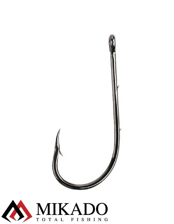 Крючки Mikado SENSUAL - BAITHOLDER № 4/0 BN (с ушком) ( 10 шт.)