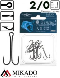 Двойник Mikado SENSUAL № 2/0 BN ( 6 шт.)