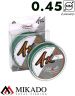 Плетеный шнур Mikado NIHONTO FINE BRAID 0,45 green (300 м) - 37.40 кг.