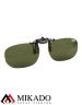 Насадка на очки поляризационная Mikado CPON-GR (зелёные линзы)