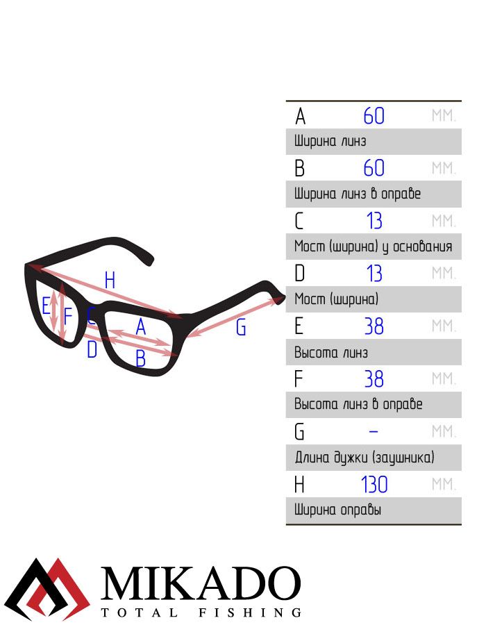 Насадка на очки поляризационная Mikado CPON-GR (зелёные линзы)