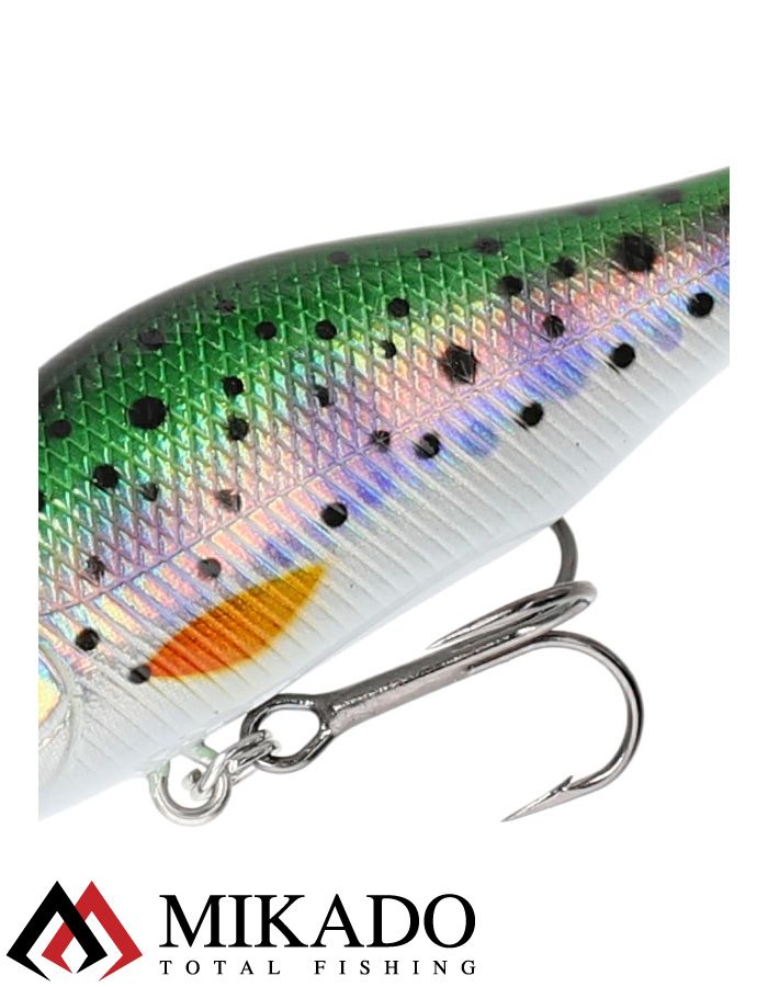 Воблер Mikado LIGHTNING 7 см./RAINBOW TROUT - нейтральный, medium (8,3г /до 0,8м)