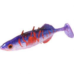 Виброхвост Mikado REAL FISH колюшка 5см., кроваво-фиолетовый (5шт.)