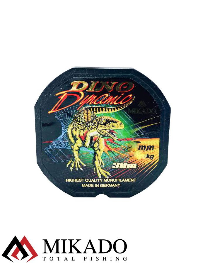 Леска Mikado DINO DYNAMIC 0,12 (30 м) - 2,90 кг.