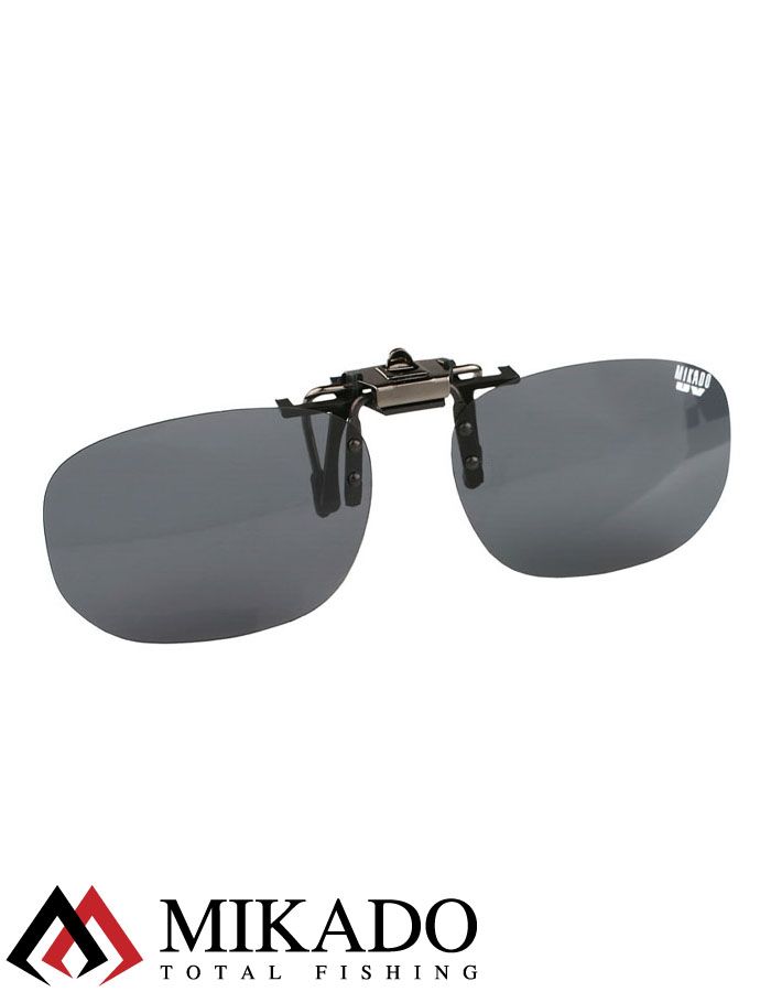 Насадка на очки поляризационная Mikado CPON-GY (серые линзы)