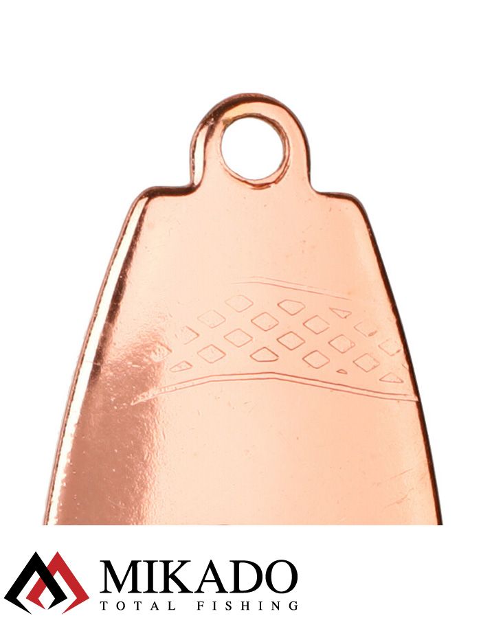 Блесна вращающаяся Mikado DRONE №4, 23.5 г., медь 01, длина лепестка 54 мм.
