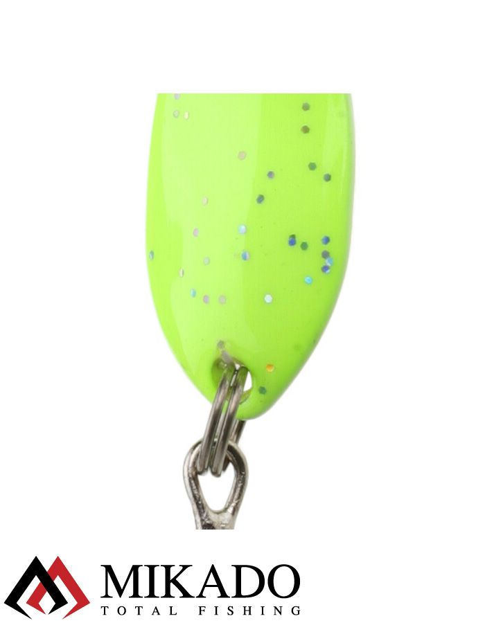 Блесна колеблющаяся Mikado TROUT CAMPIONE MINI 1.4 г., 2.2 см., зелёный-желтый