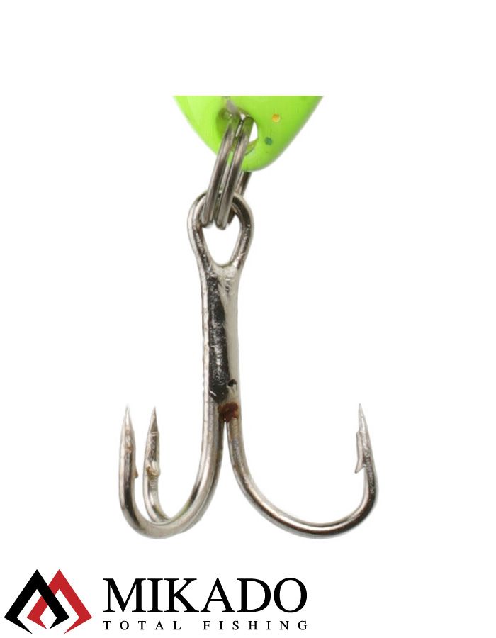 Блесна колеблющаяся Mikado TROUT CAMPIONE MINI 1.4 г., 2.2 см., зелёный-желтый