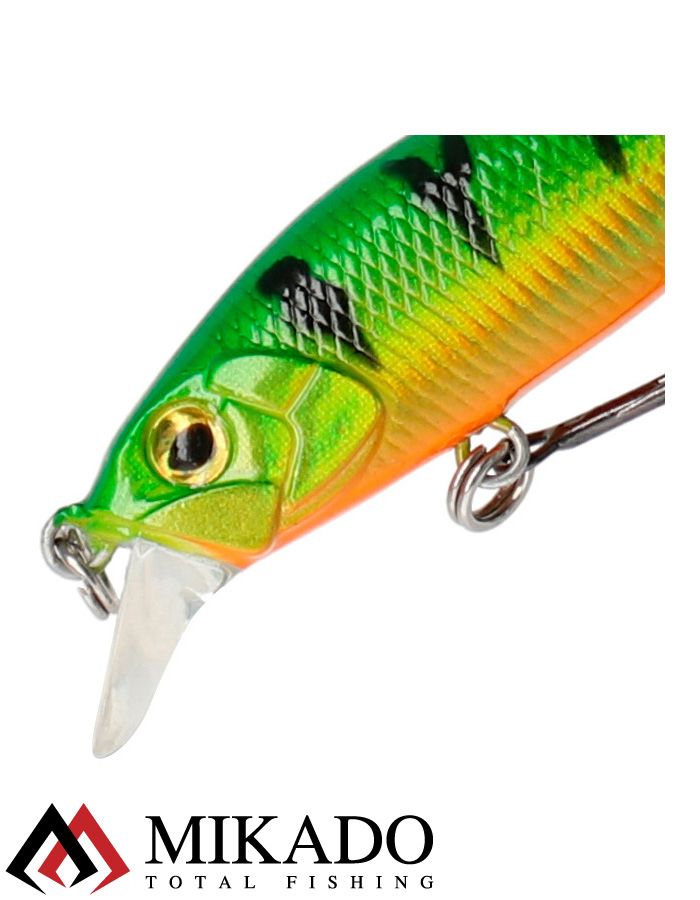 Воблер Mikado FLAMENCO FIRETIGER 4.5 см. тонущий