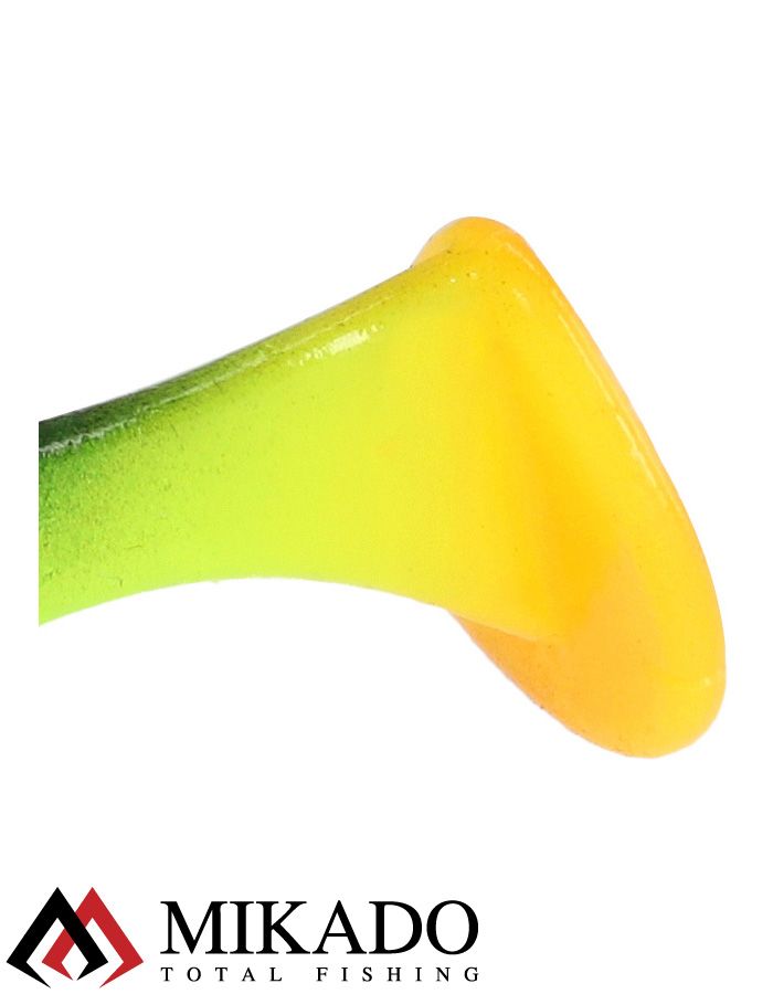 Виброхвост Mikado REAL FISH 8.5 см., 4.7 г., FIRETIGER (5 шт.)