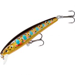Воблер Mikado NEEDLE 7,5 см./BROWN TROUT - всплывающий/aggresive (5,6г /slow sinking)