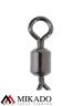 Вертлюг роликовый Mikado JAWS с застежкой, №XXL, 30кг., никель (10шт.)