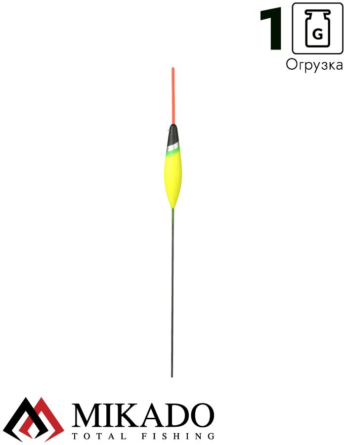 Поплавок со сменной антенной 1,5 мм. Mikado SMS-045-1.0
